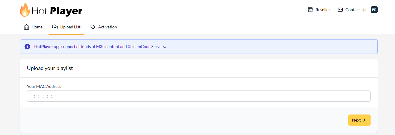 HotPlayer portal